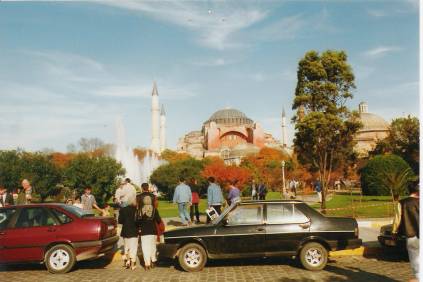 View of Hagia Sophia Istanbul