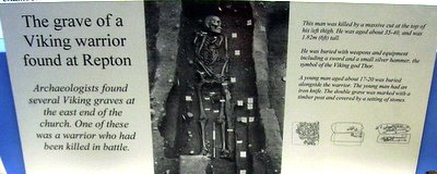Viking Warrior grave in England