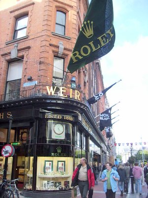 Weir and Sons Dublin Rolex Flag