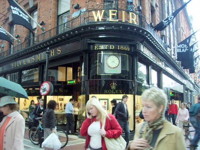 Weir Sons Dublin Store