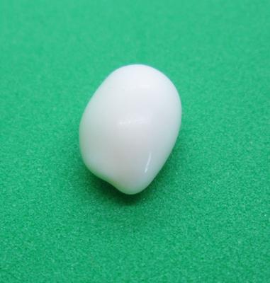 White Drop Shape Conch Pearl 12mm 5+ Carats