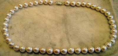 White Freshwater Cultured Pearls