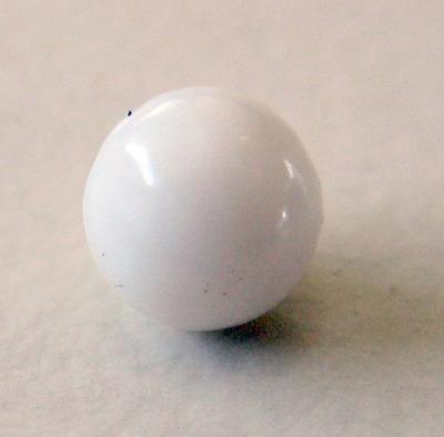 4.5mm white natural pearl 