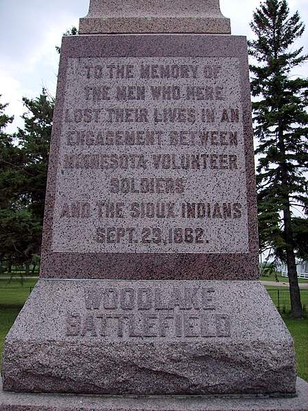 Wood Lake Battle Monument