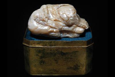 The Sleeping Lion pearl. Gemmological Association of Great Britain handout photo