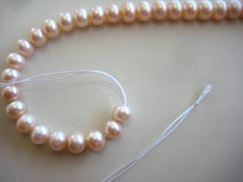 Stringing A Pearl Necklace, Ware's Jewelers