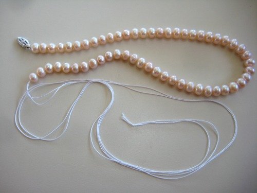 how to knot pearls