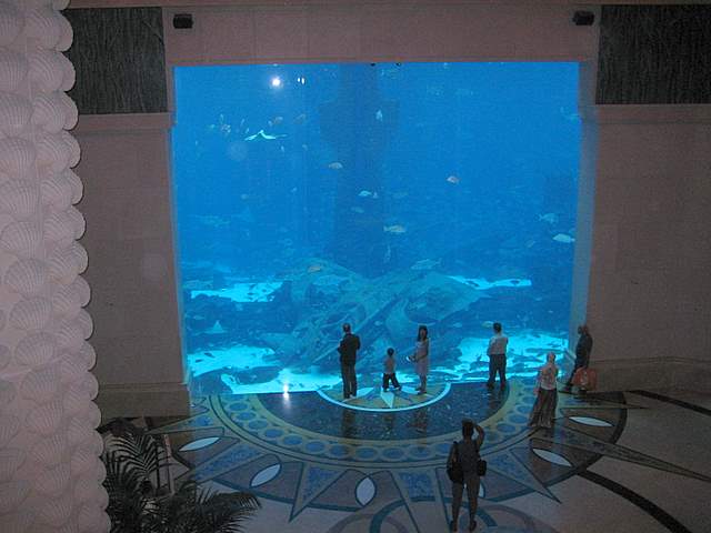 Aquarium Atlantis the Palm Hotel Dubai