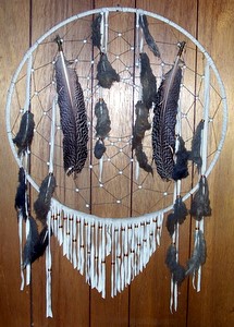 Dreamcatchers with Black Feathers