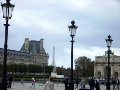 Lamp Posts at Louvre