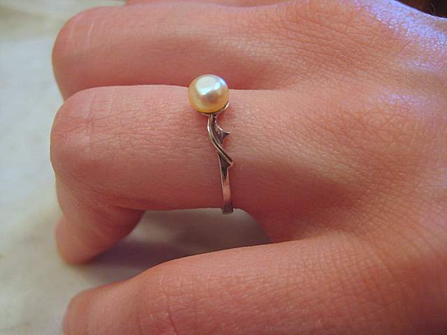 Natural Pearl Ring Natural Pearl Ring