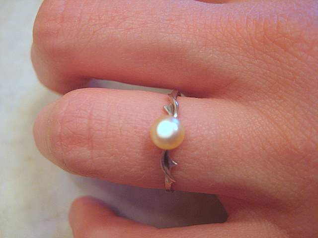 Natural Pearl Ring Natural Pearl Ring