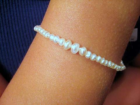 Natural Persian Gulf Pearl Bracelet