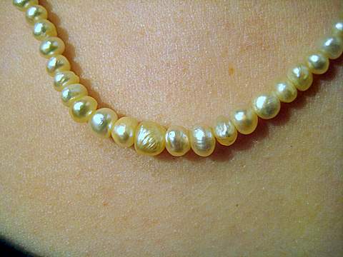 Natural Persian Gulf Pearl Necklace