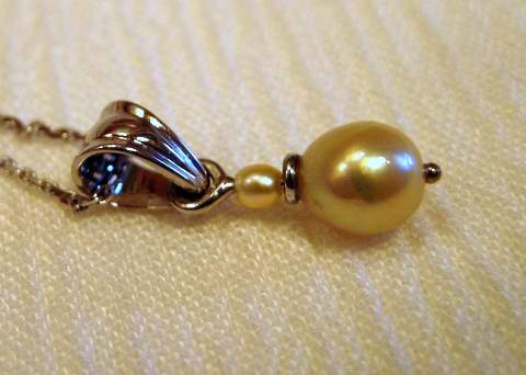 Natural Saltwater Pearl Necklace Natural Saltwater Pearls