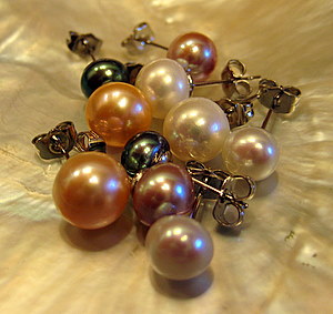 Pearl Stud Earrings