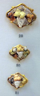 Seed Pearl Grapes British Museum