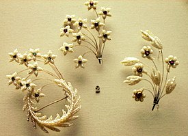 Seed Pearl Pins British Museum