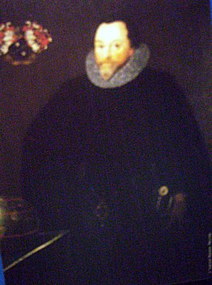 Sir Francis Drake Wearing Jewel