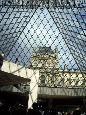 Through the Louvre Pyramid