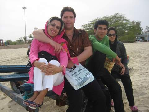 Young Couples on Kish Island Young Couples on Kish Island
